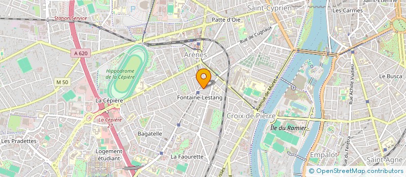 localisation de l'entreprise MONSIEUR MOHAMED MAGASOUBA  TOULOUSE