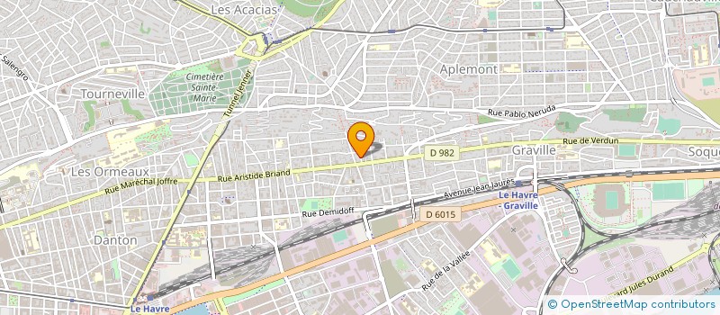 localisation de l'entreprise MONSIEUR MOHAMED MAHI à LE HAVRE