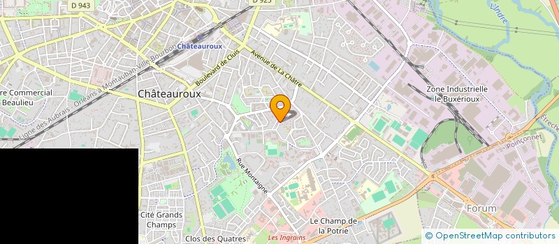 localisation de l'entreprise MONSIEUR MOHAMED MAHIDI à CHATEAUROUX