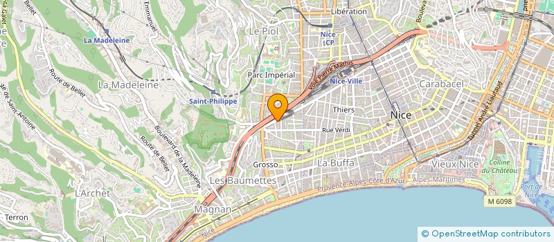 localisation de l'entreprise MONSIEUR MOHAMED MAHJOUB  NICE