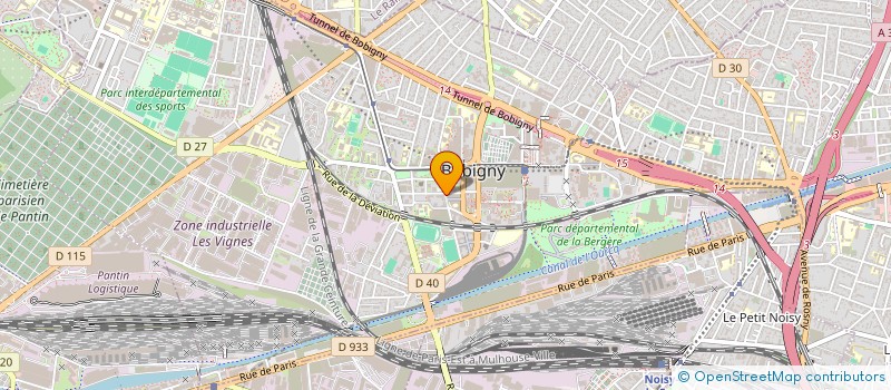 localisation de l'entreprise MONSIEUR MOHAMED MAHMOUDI à BOBIGNY