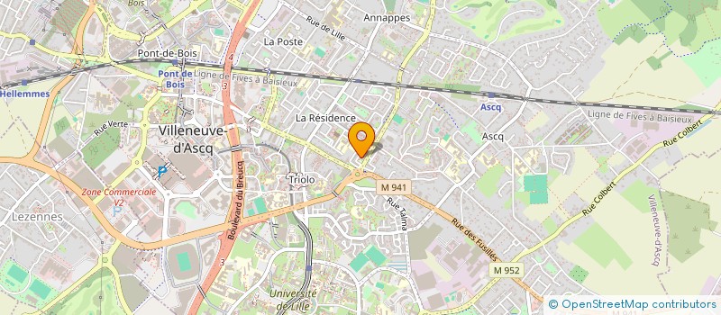 localisation de l'entreprise MONSIEUR MOHAMED MAHMOUDI  VILLENEUVE-D'ASCQ