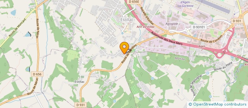 localisation de l'entreprise MONSIEUR MOHAMED MAHMOUDY  SERIGNAC SUR GARONNE