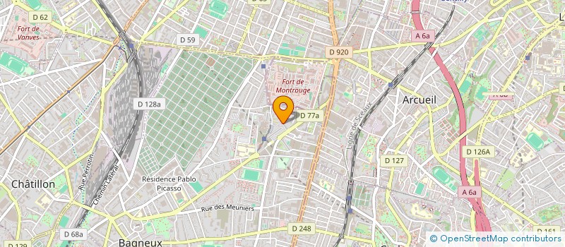 localisation de l'entreprise MONSIEUR MOHAMED MAHREZ à BAGNEUX