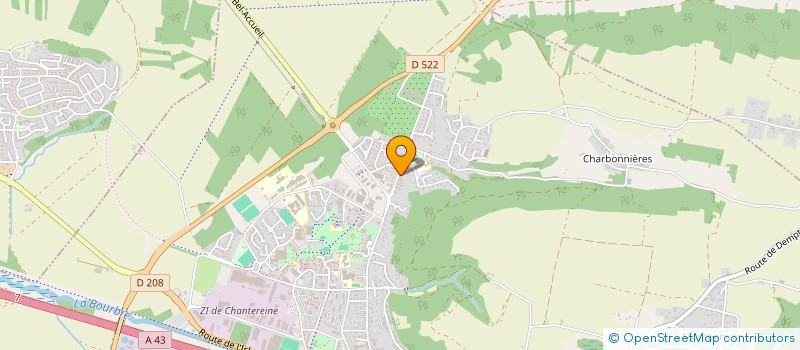 localisation de l'entreprise MONSIEUR MOHAMED MAITI  BOURGOIN-JALLIEU