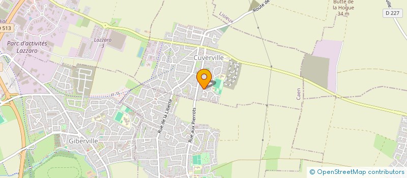 localisation de l'entreprise MONSIEUR MOHAMED MAJDI GHRAIEB  CUVERVILLE