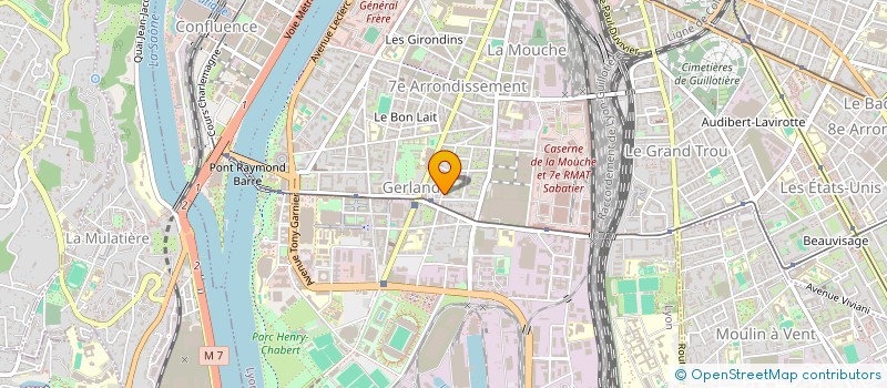 localisation de l'entreprise MONSIEUR MOHAMED MAKHLOUF  LYON