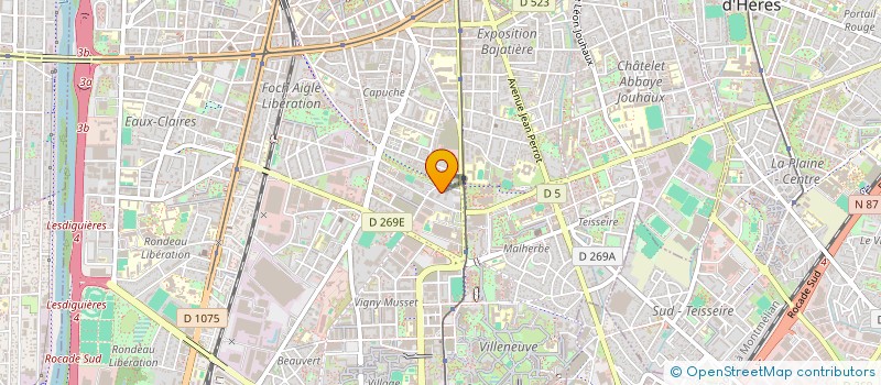 localisation de l'entreprise MONSIEUR MOHAMED MAKHLOUF à GRENOBLE