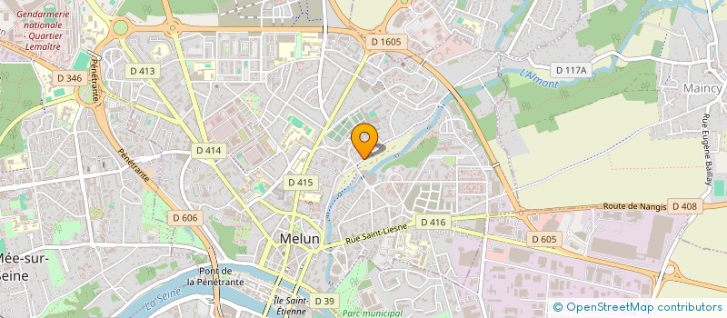 localisation de l'entreprise MONSIEUR MOHAMED MALAH à MELUN