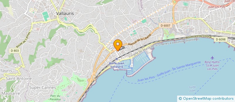 localisation de l'entreprise MONSIEUR MOHAMED MALAT à VALLAURIS