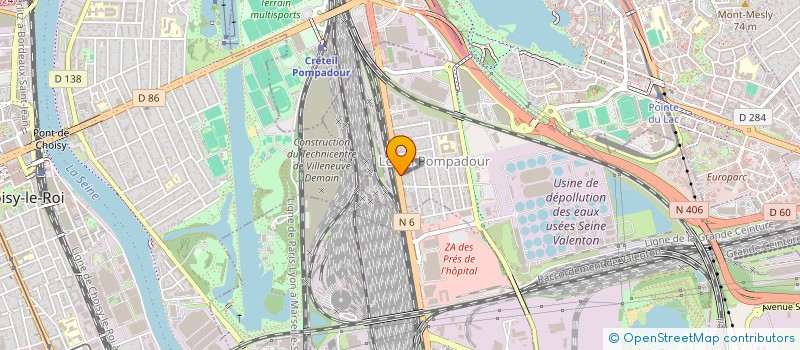 localisation de l'entreprise MONSIEUR MOHAMED MALEK DAKHLI  VALENTON