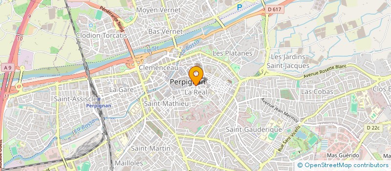 localisation de l'entreprise MONSIEUR MOHAMED MALINE  PERPIGNAN