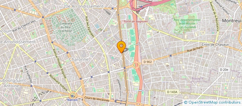 localisation de l'entreprise MONSIEUR MOHAMED MALKI  PARIS