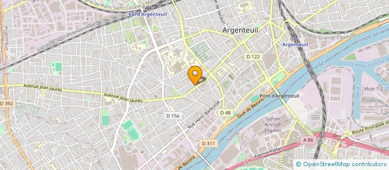 localisation de l'entreprise MONSIEUR MOHAMED MALKI  ARGENTEUIL