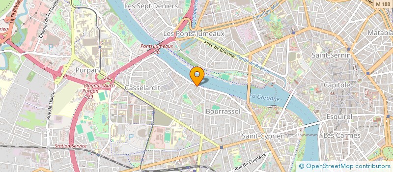localisation de l'entreprise MONSIEUR MOHAMED MAMAR  TOULOUSE