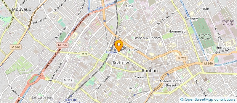 localisation de l'entreprise MONSIEUR MOHAMED MAMRI à ROUBAIX