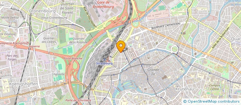 localisation de l'entreprise MONSIEUR MOHAMED MANA à STRASBOURG