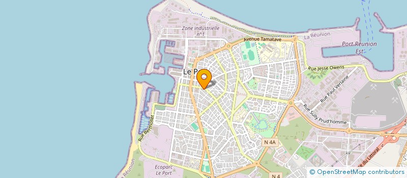localisation de l'entreprise MONSIEUR MOHAMED MANGROLIA à LE PORT