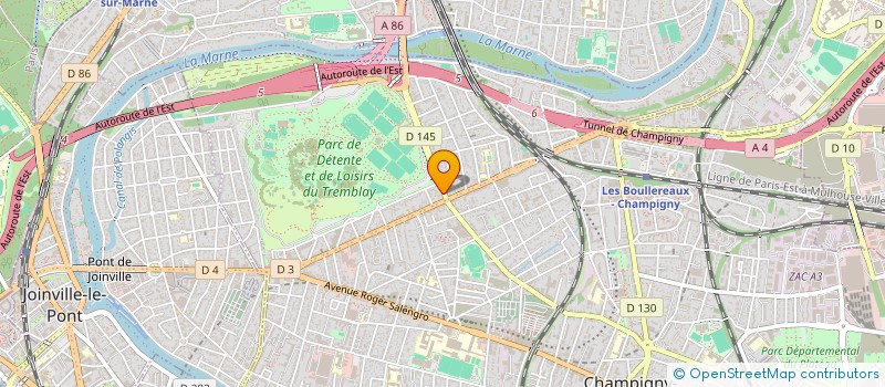 localisation de l'entreprise MONSIEUR MOHAMED MANNAI à CHAMPIGNY-SUR-MARNE