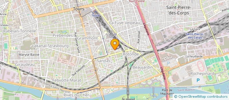 localisation de l'entreprise MONSIEUR MOHAMED MANSARE  TOURS