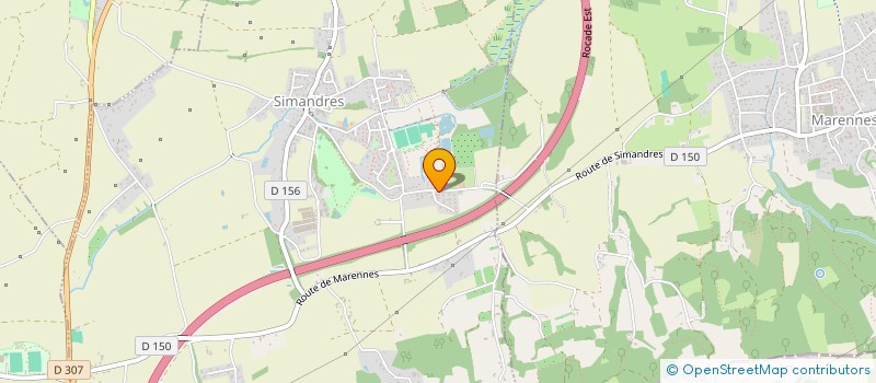 localisation de l'entreprise MONSIEUR MOHAMED MANSEUR  SIMANDRES