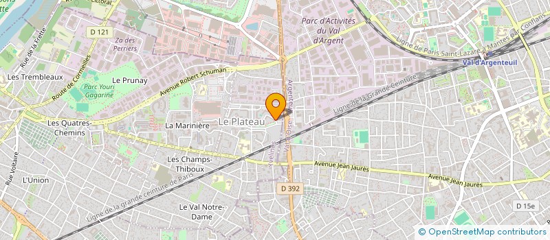 localisation de l'entreprise MONSIEUR MOHAMED MANSOUR à SARTROUVILLE