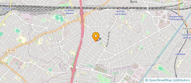 localisation de l'entreprise MONSIEUR MOHAMED MANSOURI à AULNAY-SOUS-BOIS
