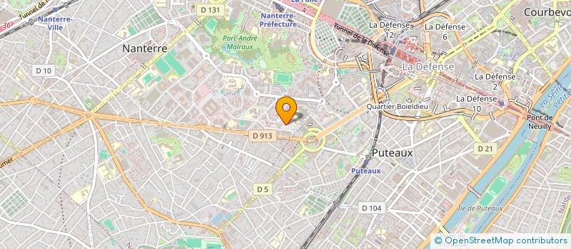 localisation de l'entreprise MONSIEUR MOHAMED MANSRI  NANTERRE