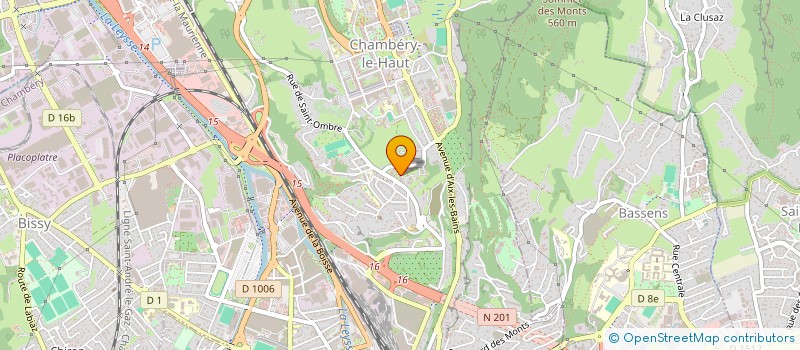 localisation de l'entreprise MONSIEUR MOHAMED MAOUAD  CHAMBERY