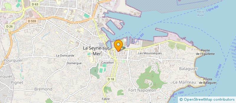localisation de l'entreprise MONSIEUR MOHAMED MAOUEDJI à LA SEYNE-SUR-MER