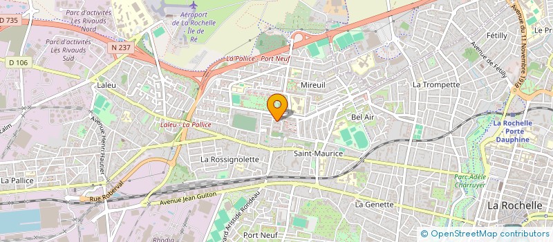 localisation de l'entreprise MONSIEUR MOHAMED MARKA  LA ROCHELLE