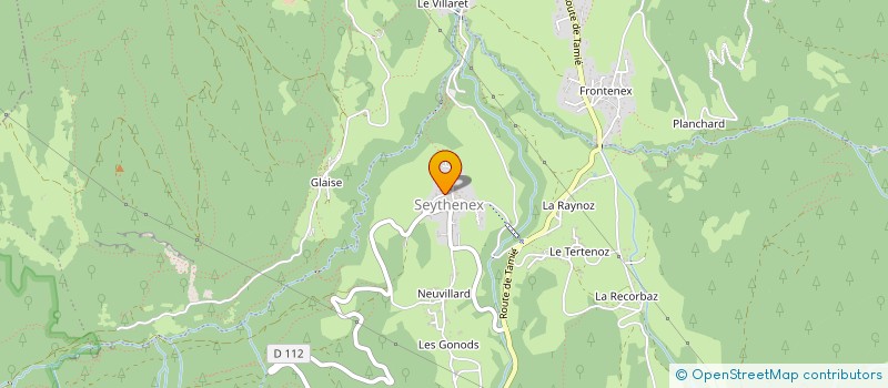 localisation de l'entreprise MONSIEUR MOHAMED MAROUF  FAVERGES-SEYTHENEX