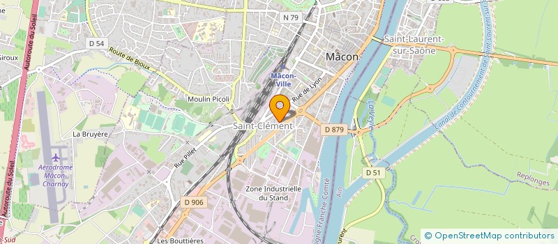 localisation de l'entreprise MONSIEUR MOHAMED MARZAK à MACON