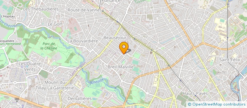 localisation de l'entreprise MONSIEUR MOHAMED MARZOUGUI  NANTES