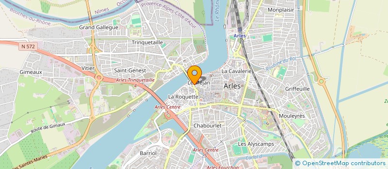 localisation de l'entreprise MONSIEUR MOHAMED MASGHAR  ARLES