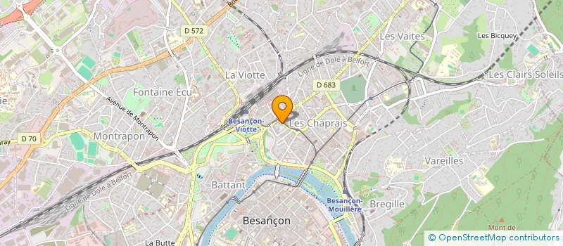 localisation de l'entreprise MONSIEUR MOHAMED MASMOUDI  BESANCON