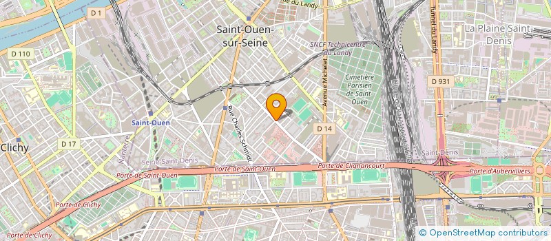 localisation de l'entreprise MONSIEUR MOHAMED MATAR à SAINT-OUEN-SUR-SEINE