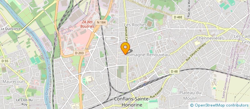 localisation de l'entreprise MONSIEUR MOHAMED MAZARI  CONFLANS-SAINTE-HONORINE