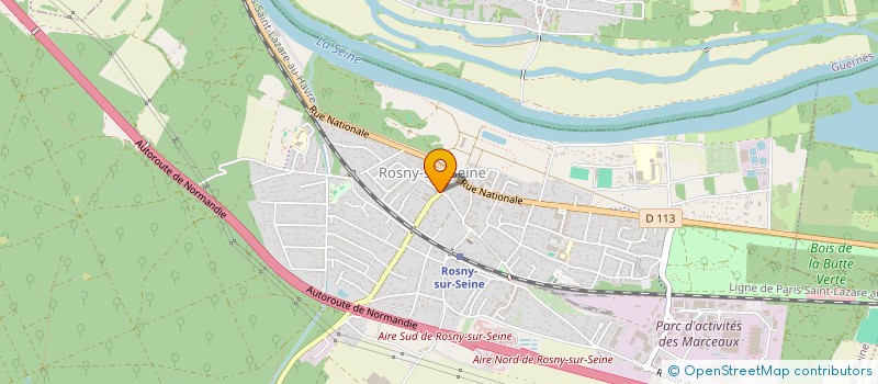 localisation de l'entreprise MONSIEUR MOHAMED MBARAK  ROSNY-SUR-SEINE