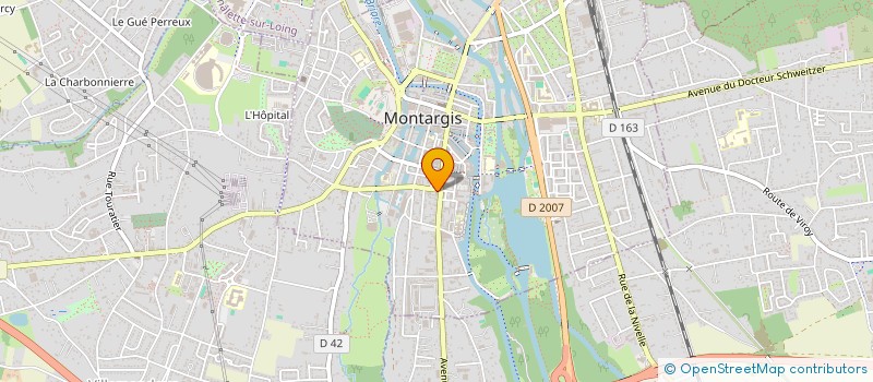 localisation de l'entreprise MONSIEUR MOHAMED MBARIK à MONTARGIS