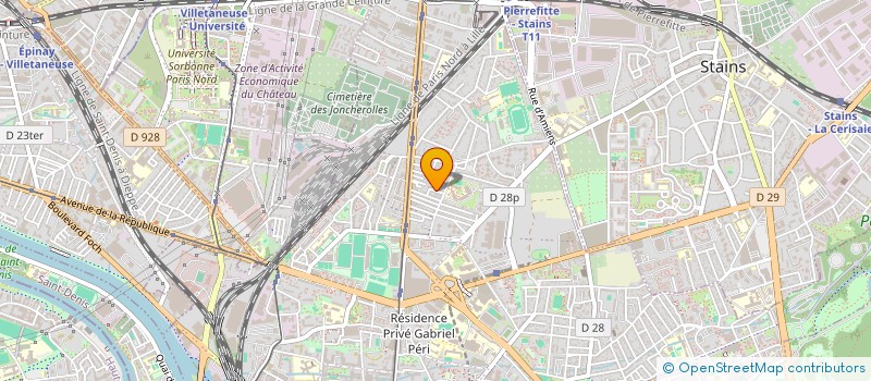 localisation de l'entreprise MONSIEUR MOHAMED MCHINDA  SAINT-DENIS