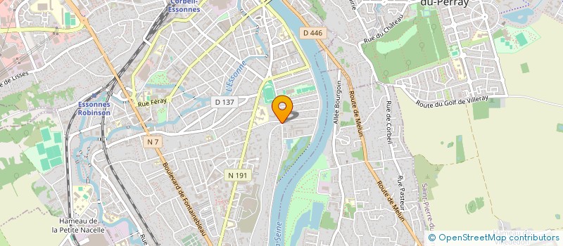 localisation de l'entreprise MONSIEUR MOHAMED MCHINDA ABDOUL OIHABI à CORBEIL-ESSONNES
