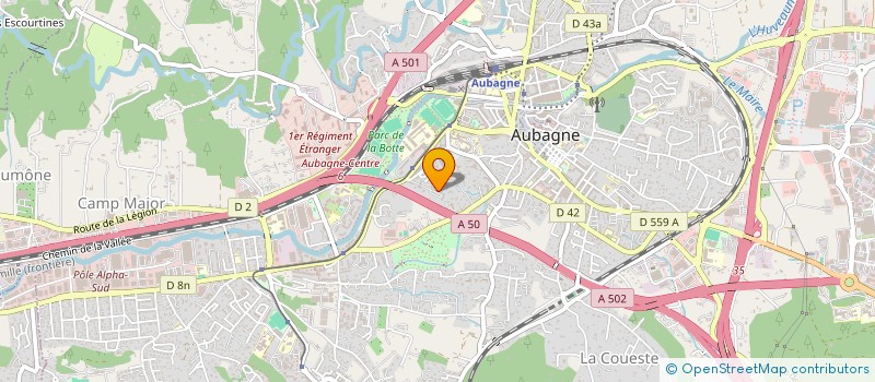 localisation de l'entreprise MONSIEUR MOHAMED MCHIRGUI à AUBAGNE