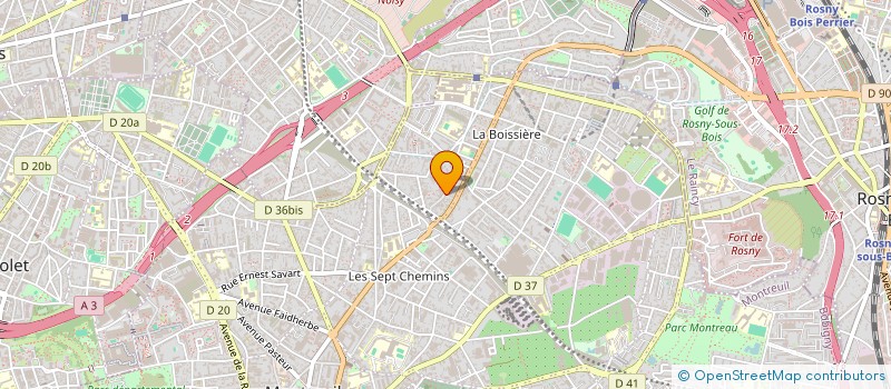 localisation de l'entreprise MONSIEUR MOHAMED MECHACHA à MONTREUIL