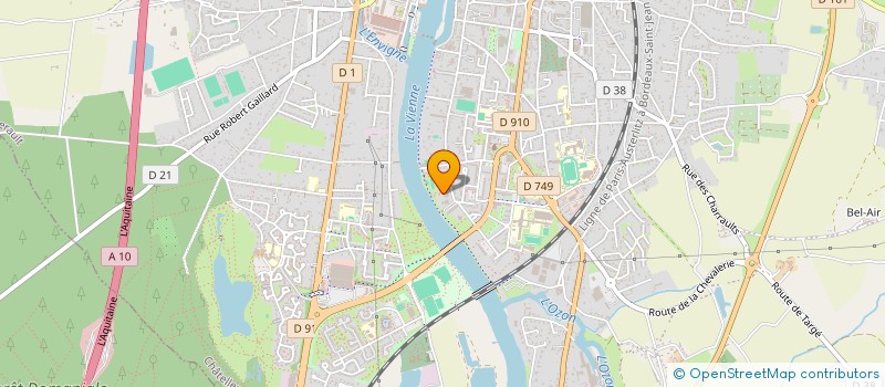 localisation de l'entreprise MONSIEUR MOHAMED MECHACHA  CHATELLERAULT