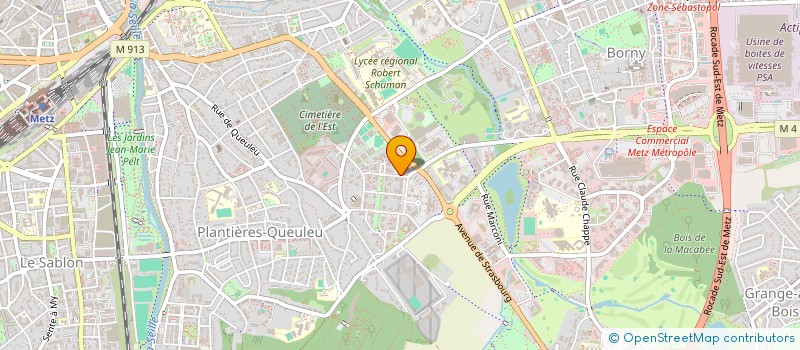 localisation de l'entreprise MONSIEUR MOHAMED MECHAI  METZ