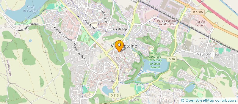 localisation de l'entreprise MONSIEUR MOHAMED MECHRI  VILLEFONTAINE