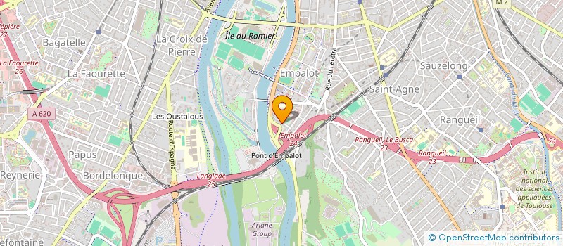 localisation de l'entreprise MONSIEUR MOHAMED MEDDAH à TOULOUSE