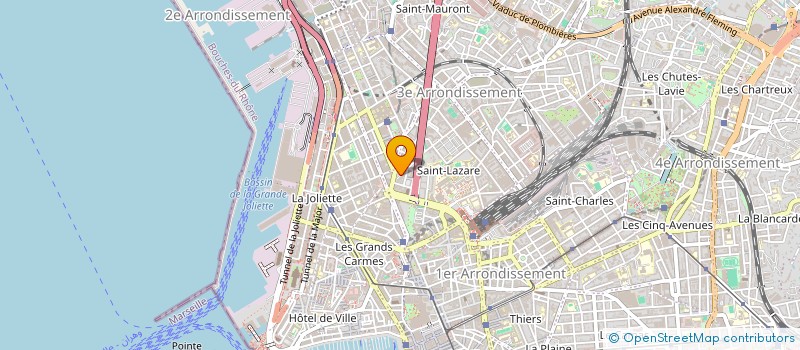 localisation de l'entreprise MONSIEUR MOHAMED MEDDAHI à MARSEILLE 3