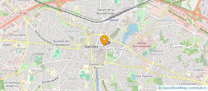 localisation de l'entreprise MONSIEUR MOHAMED MEDDEB à VANNES